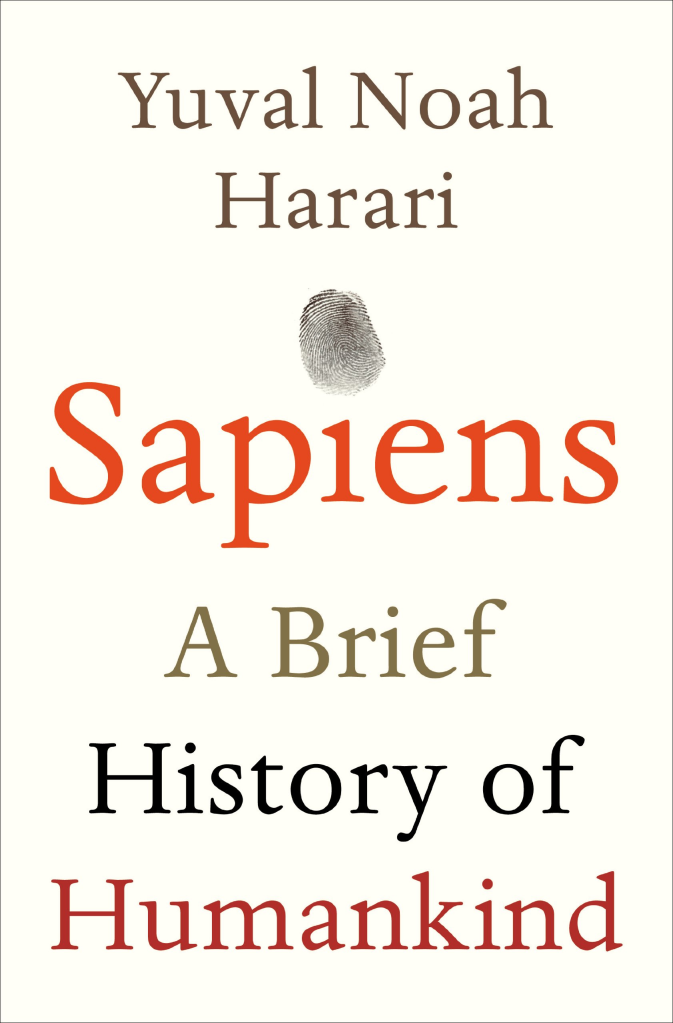 cover of sapiens by yuval noah harari